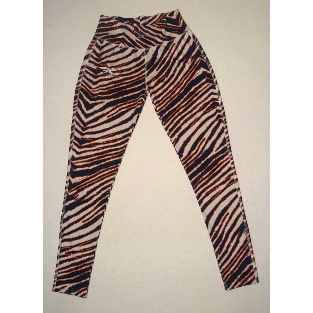 Majestic women’s Denver broncos zebra leggings